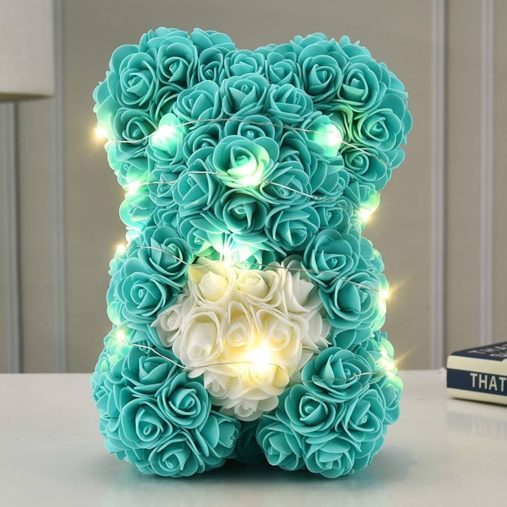 Rose Flower Bear